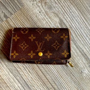 Louis Vuitton monogram Porte-monnaie tresor wallet